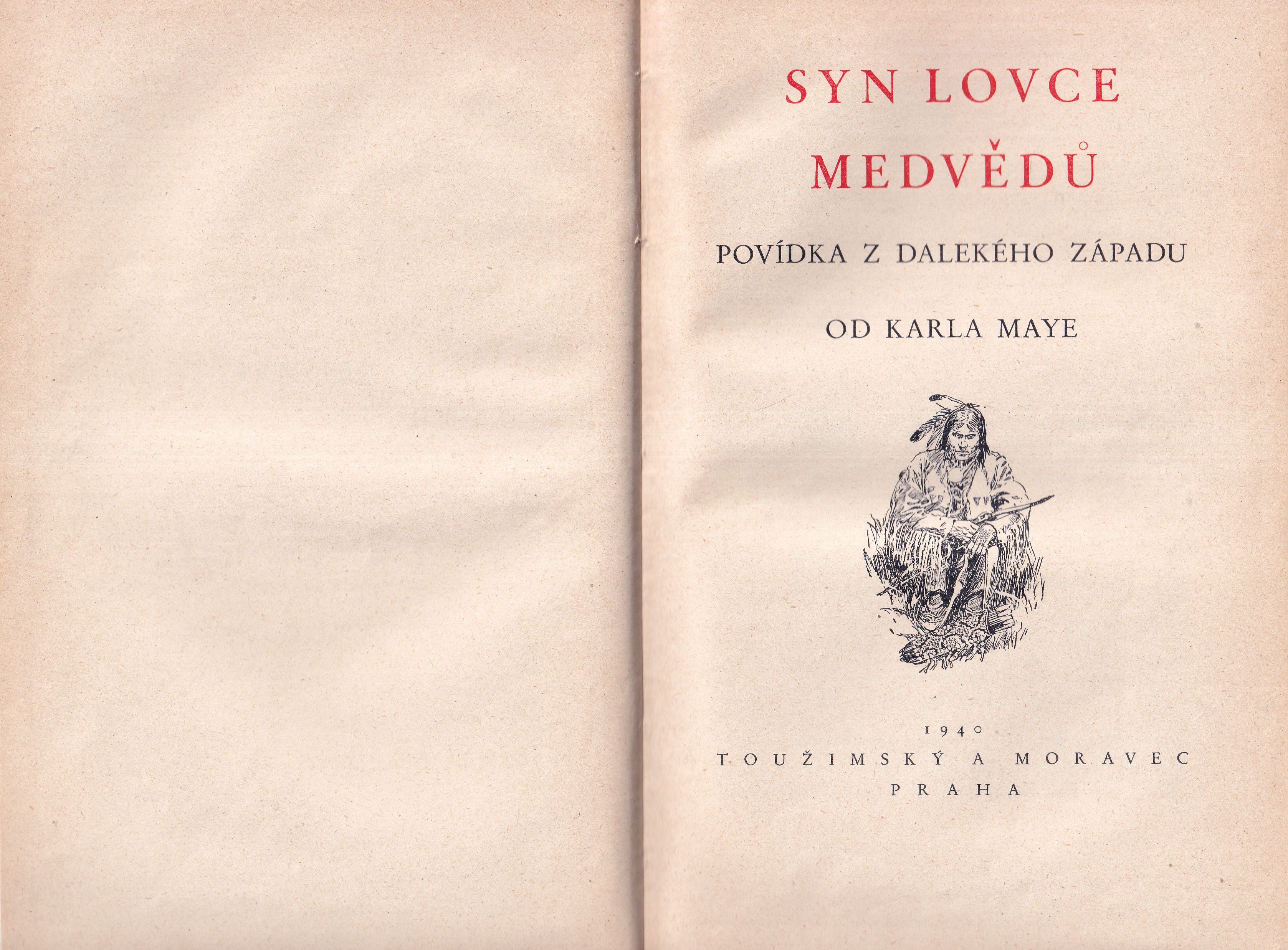 Syn lovce medvědů / Il. Zdeněk Burian