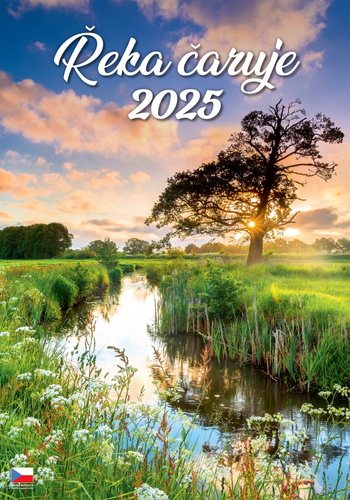 Řeka čaruje 2025 - nástěnný kalendář