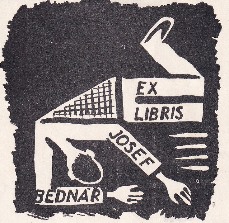 Josef Čapek : Ex libris Josef Bednář