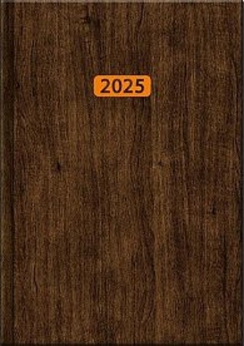 Týdenní diář FSC A5 2025 ART Wood