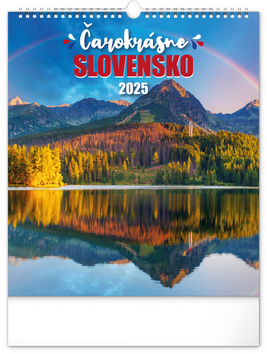 Čarokrásne Slovensko 2025 - nástenný kalendár