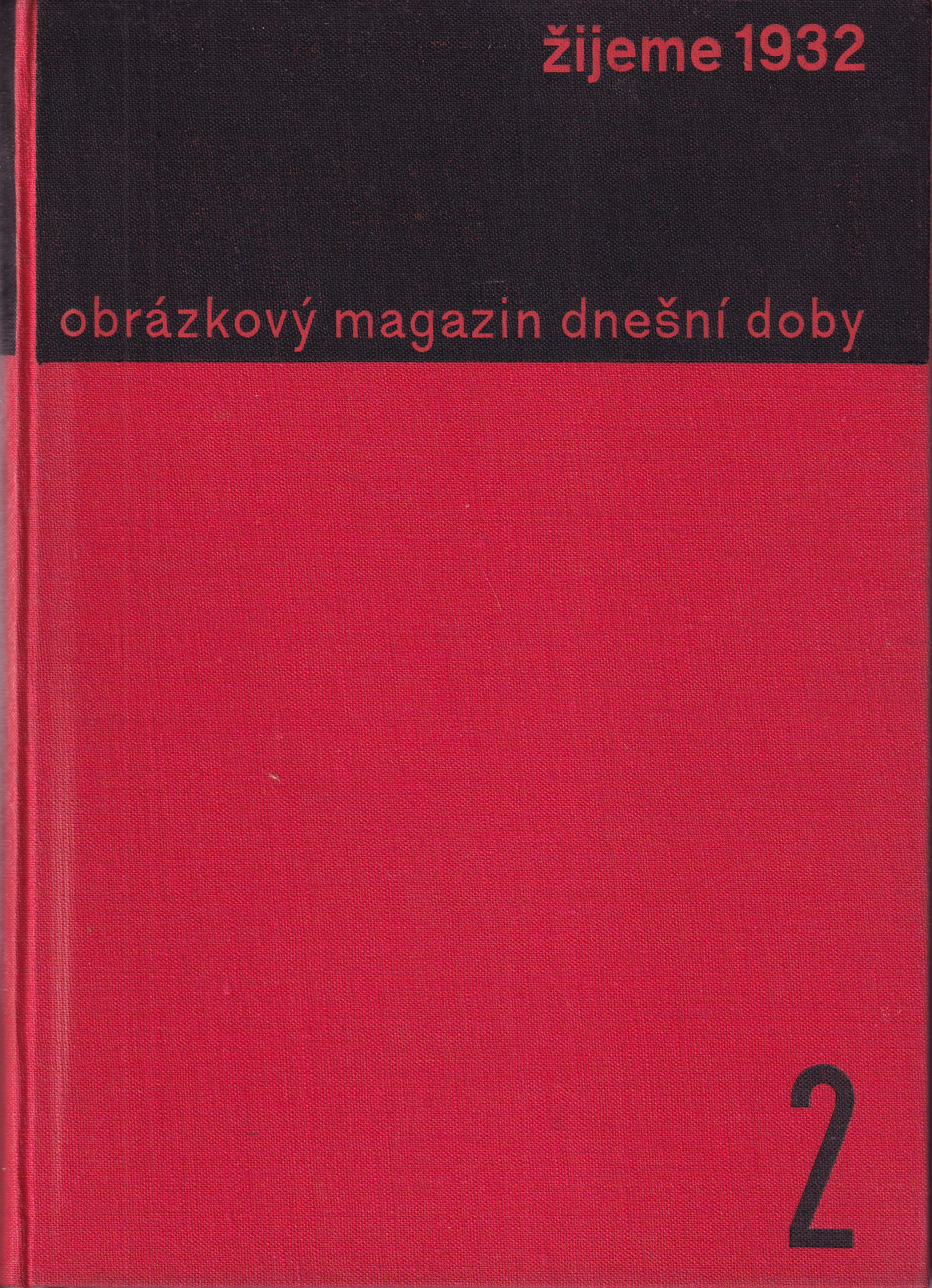 Žijeme 1932  obrázkový magazín dnešní doby 2