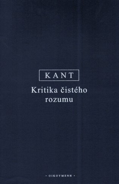  Kritika čistého rozumu