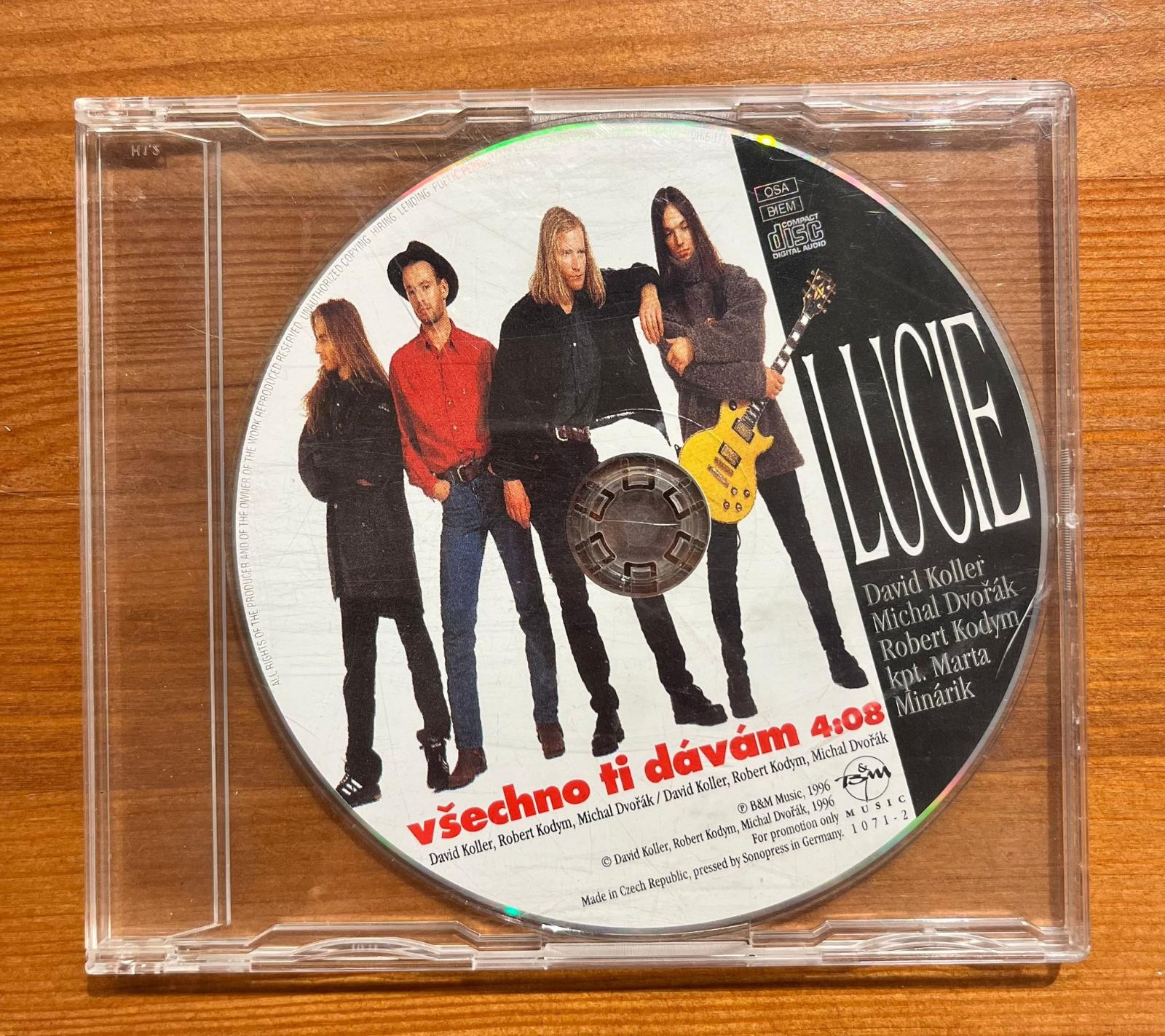 CD Lucie - Všechno ti dávám, singl
