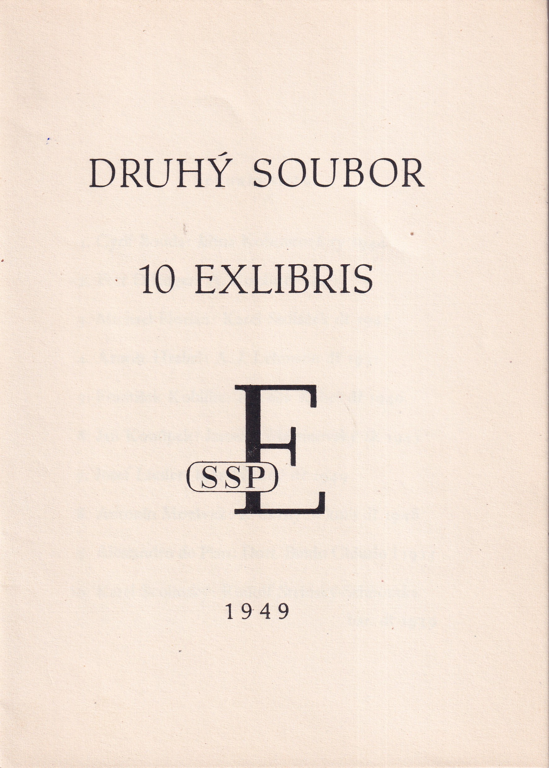 Druhý soubor 10 exlibris