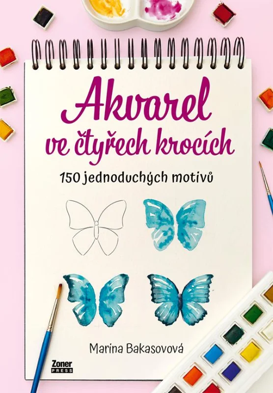 Akvarel ve čtyřech krocích 