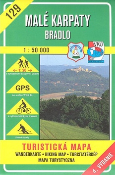 Malé Karpaty Bradlo 1 : 50 000