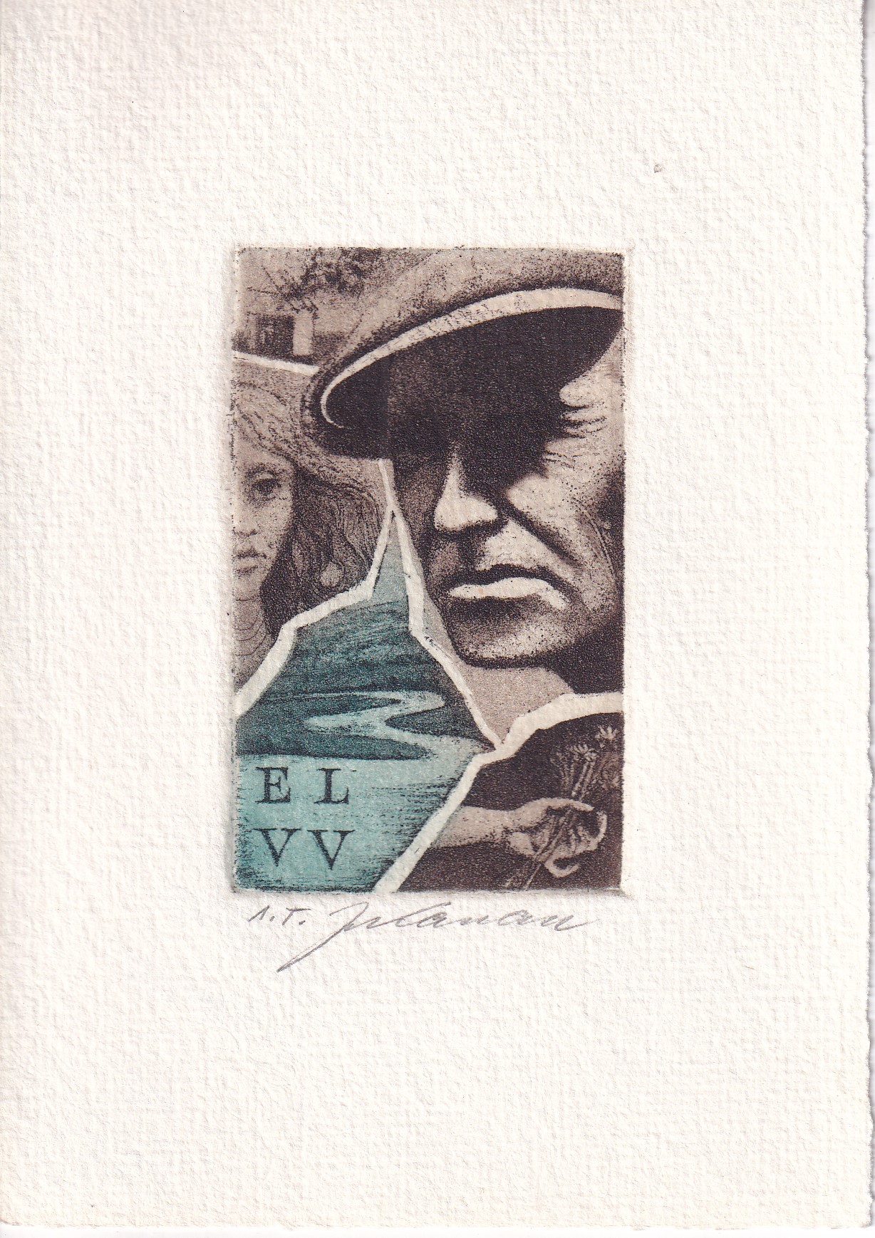 Jan Kavan : Exlibris V. Vančura