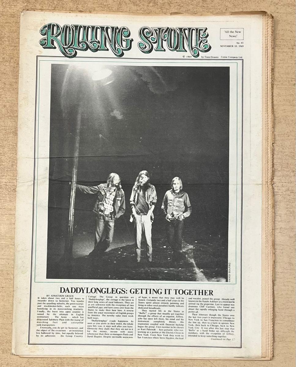Noviny Rolling Stones, November 10, 1969. No. 45