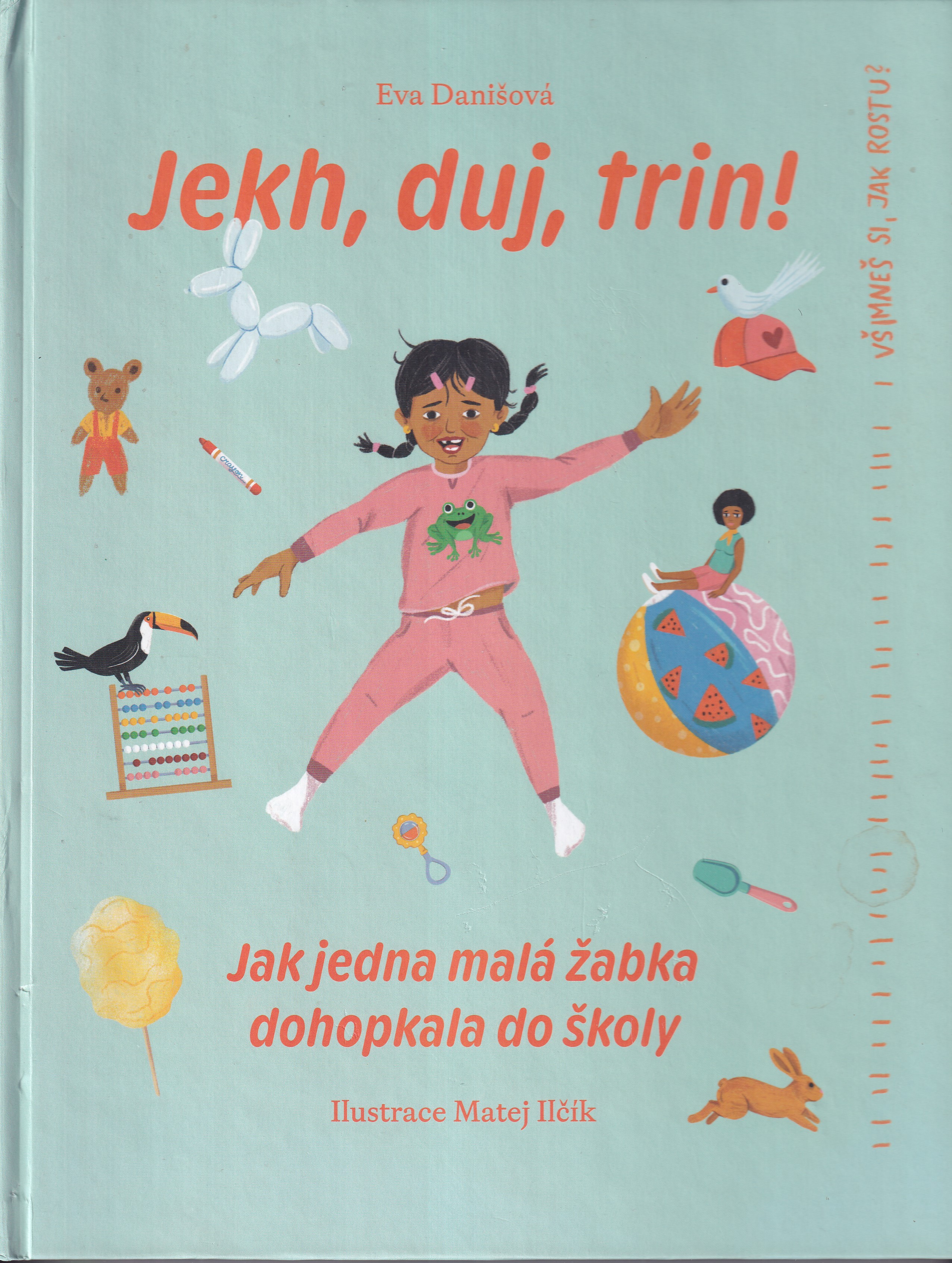 Jekh, duj, trin! : jak jedna malá žabka dohopkala do školy