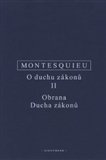 O duchu zákonů II. : Obrana Ducha zákonů