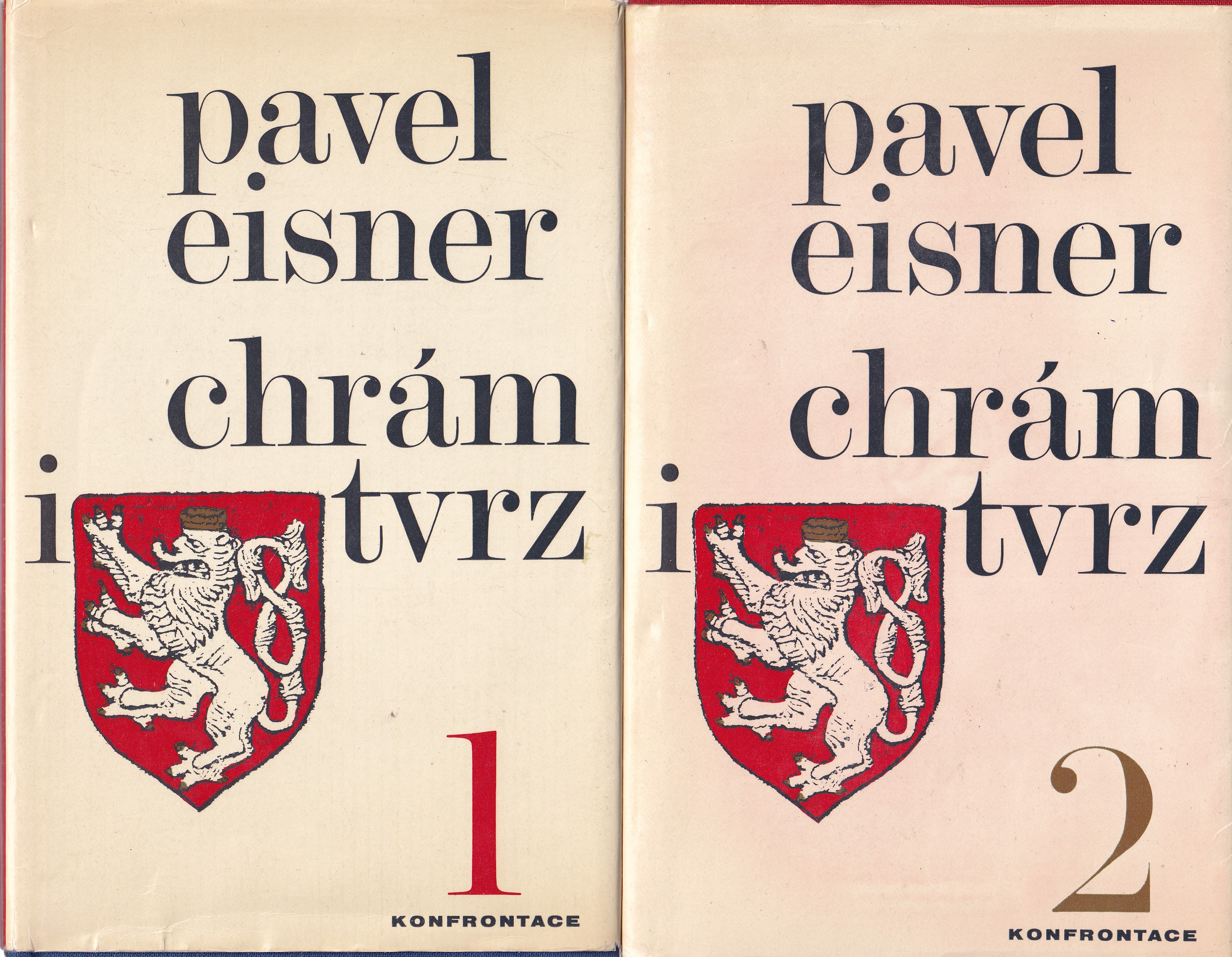 Chrám i tvrz  kniha o češtině I., II.