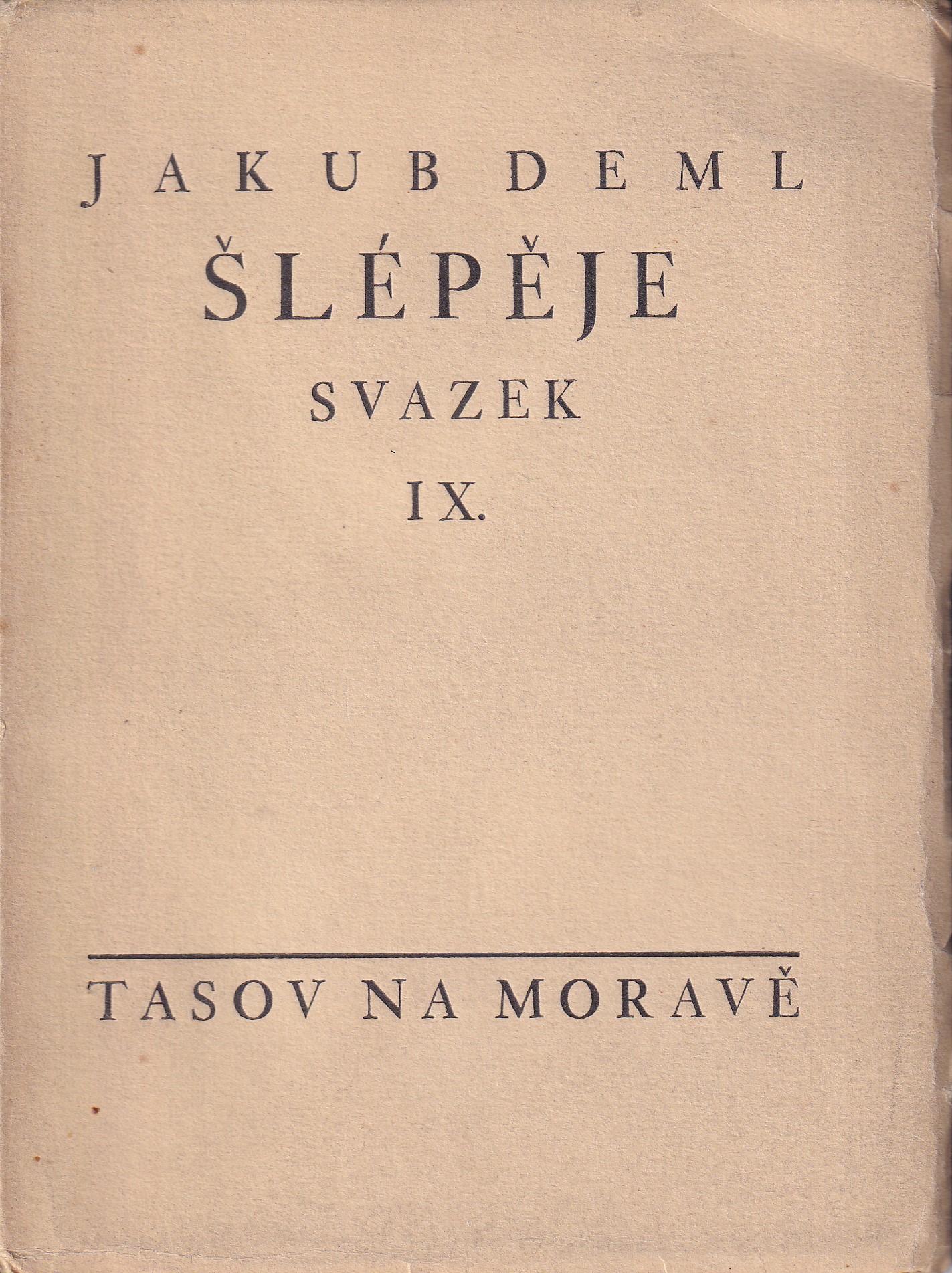 Šlépěje IX. podpis autora