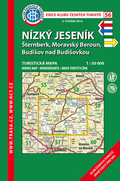 KČT 56 Nízký Jeseník 1:50 000