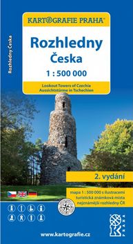 Rozhledny Česka 1:500 000