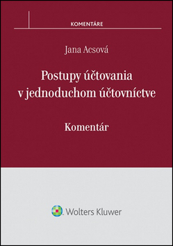 Postupy účtovania v jednoduchom účtovníctve