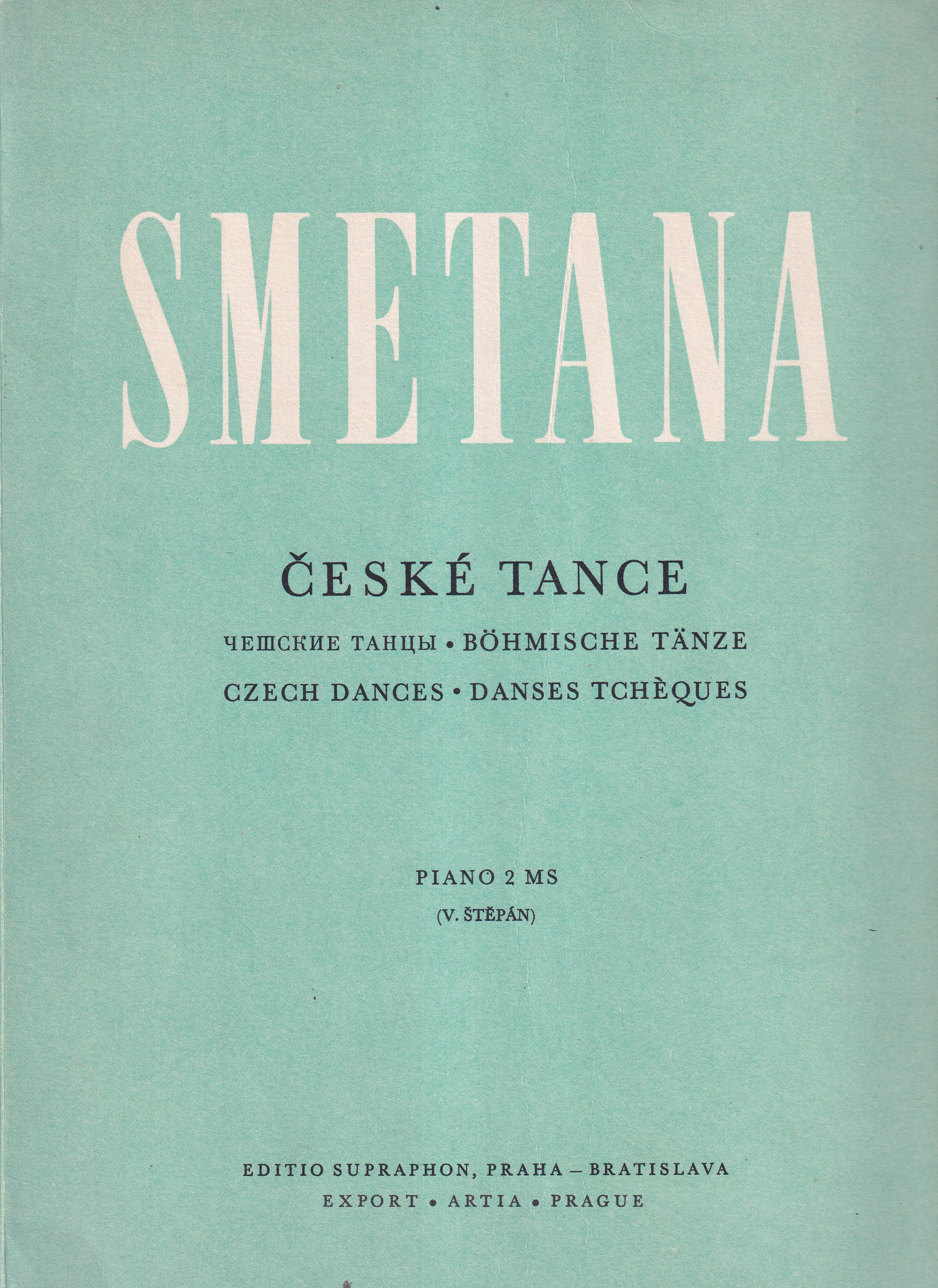 České tance I. a II. díl  - noty