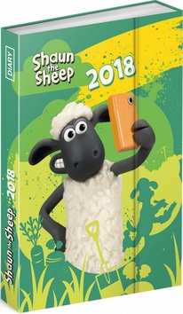 Týdenní magnetický diář Ovečka Shaun - diář 2018