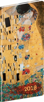 Kapesní diář Gustav Klimt SK 2018, pláno