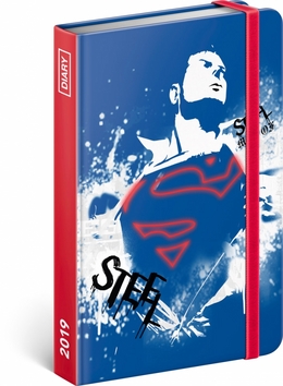 Týdenní diář Superman 2019, 10,5 x 15,8