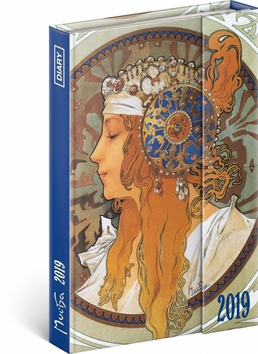 Týdenní magnetický diár Alfons Mucha 201