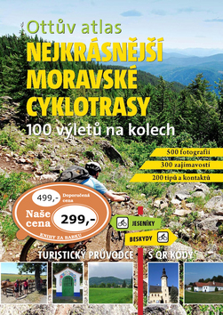 Ottův atlas Nejkrásnější moravské cyklotrasy