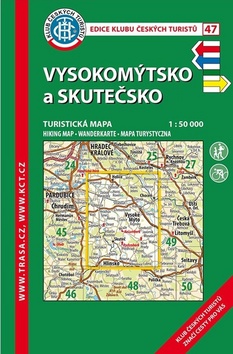 KČT 47 Vysokomýtsko a Skutečsko 1:50 000