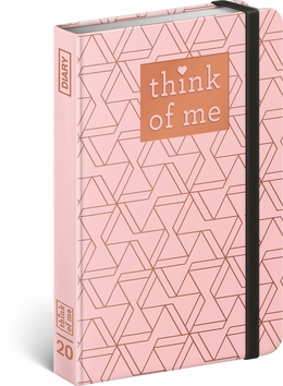 Týdenní diář Geometric – Think of me 202