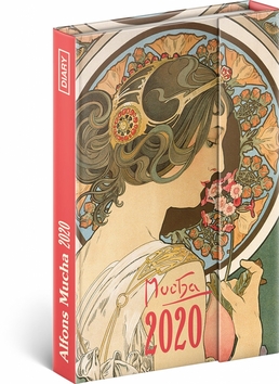 Týdenní magnetický diář Alfons Mucha 202