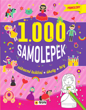 1000 samolepek princezny