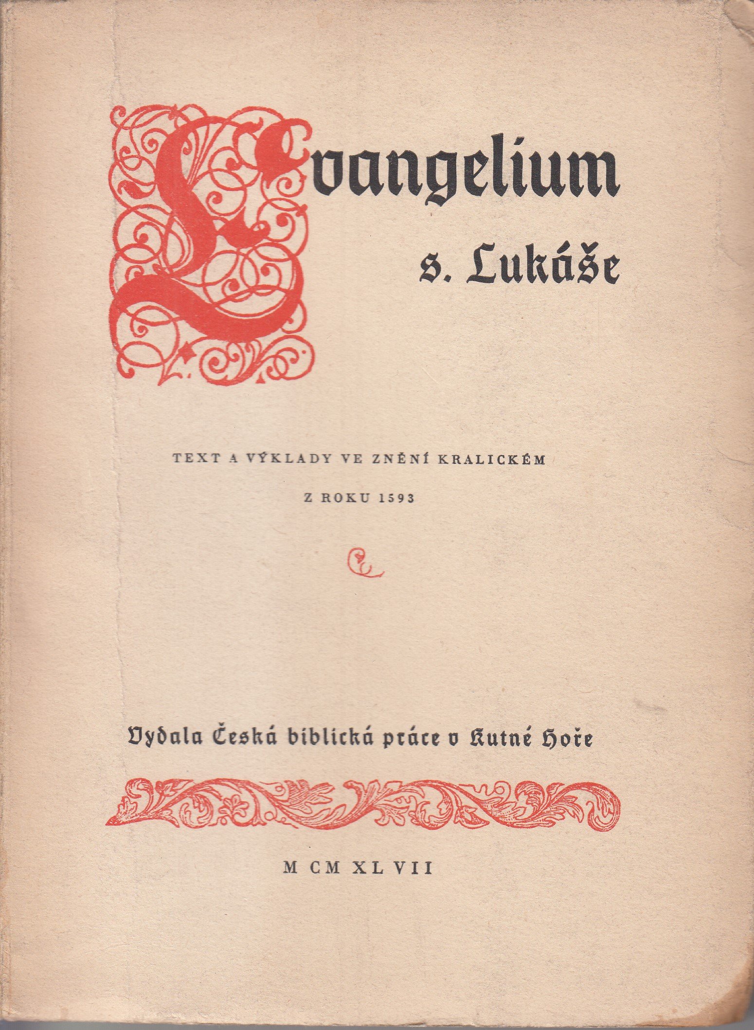 Evangelium s. Lukáše