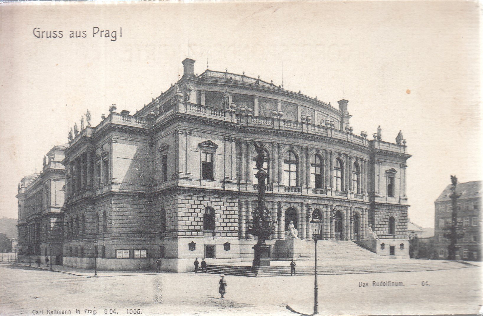 Gruss aus Prag: Das Rudolfinum / pohlednice