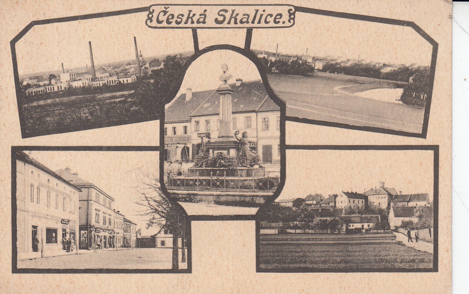 Česká Skalice / pohlednice