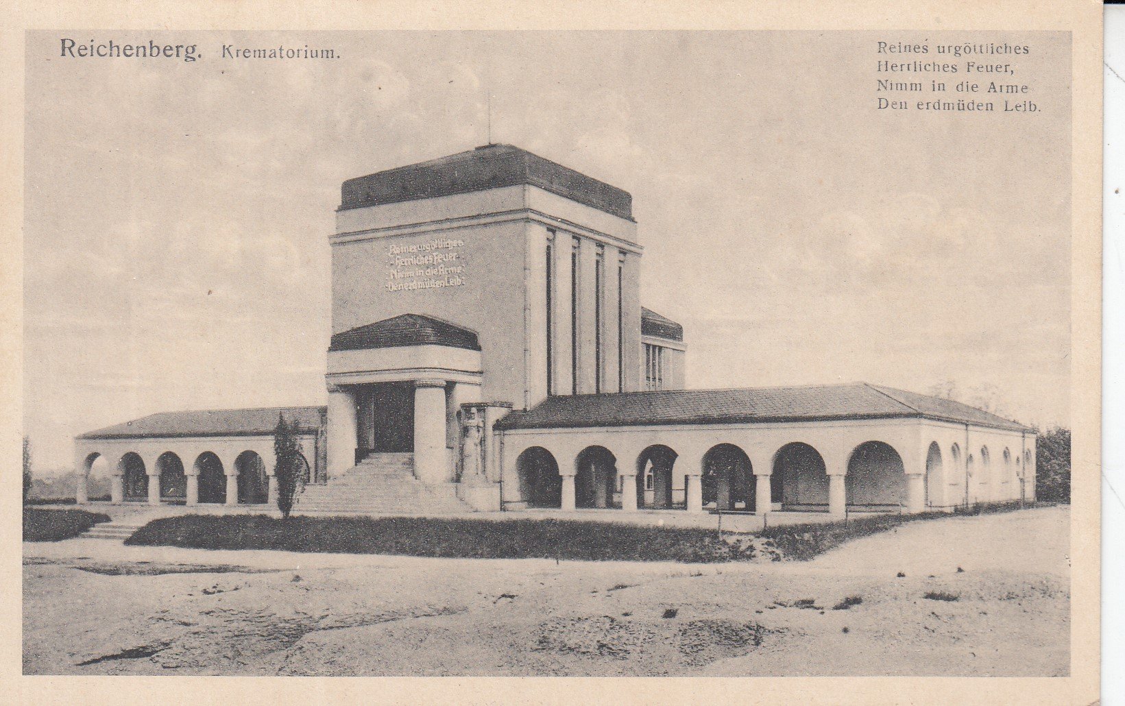 Reichenberg, Krematorium: Liberec / pohlednice