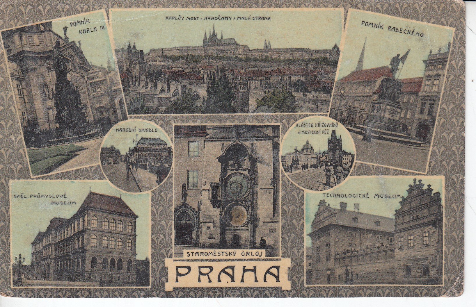 Praha / pohlednice