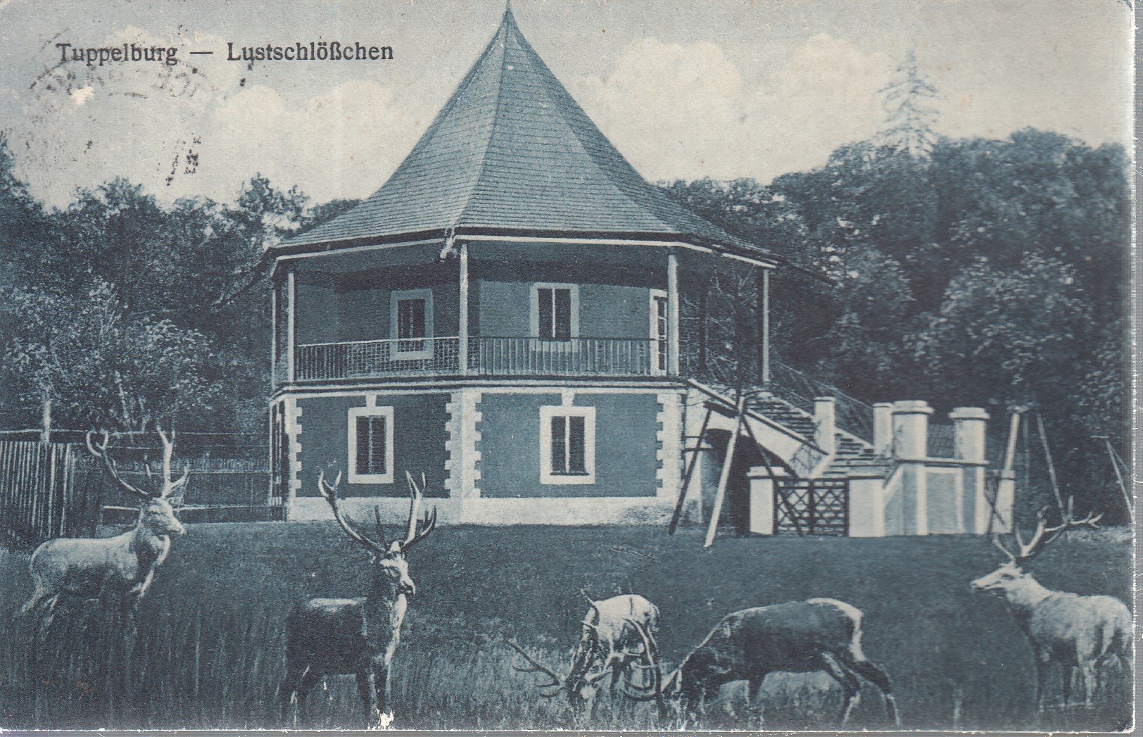 Tuppelburg - Lustschlösschen / pohlednice