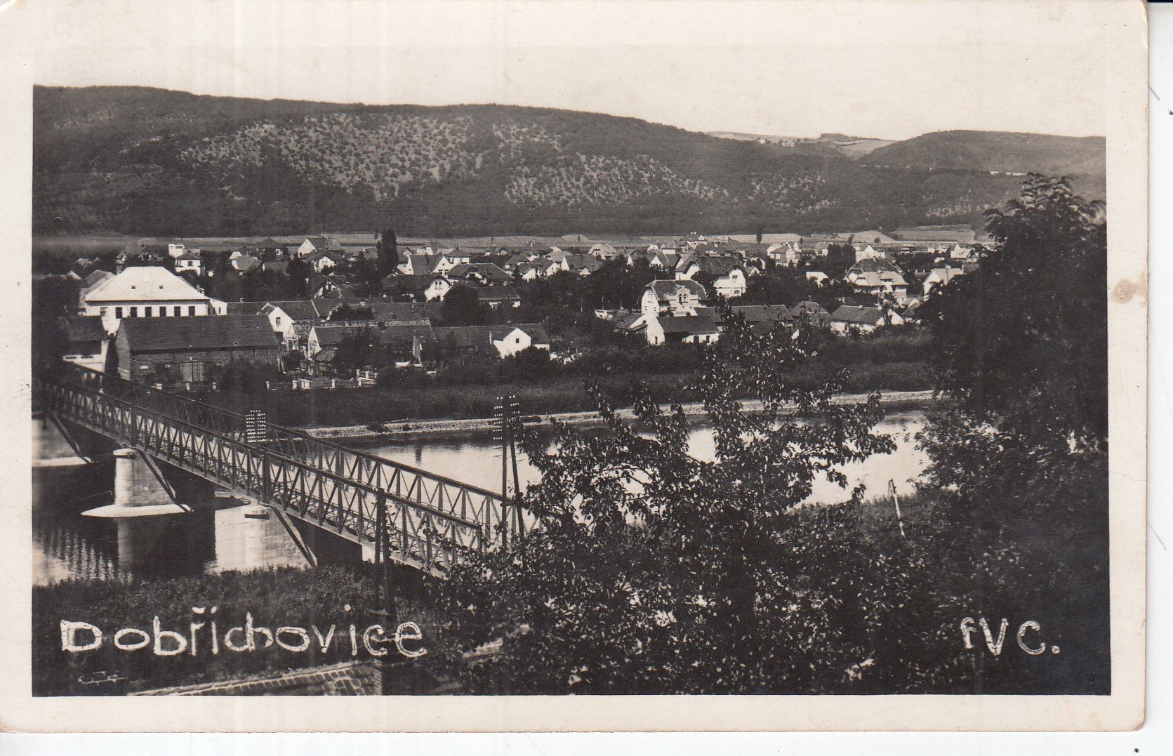 Dobřichovice / pohlednice