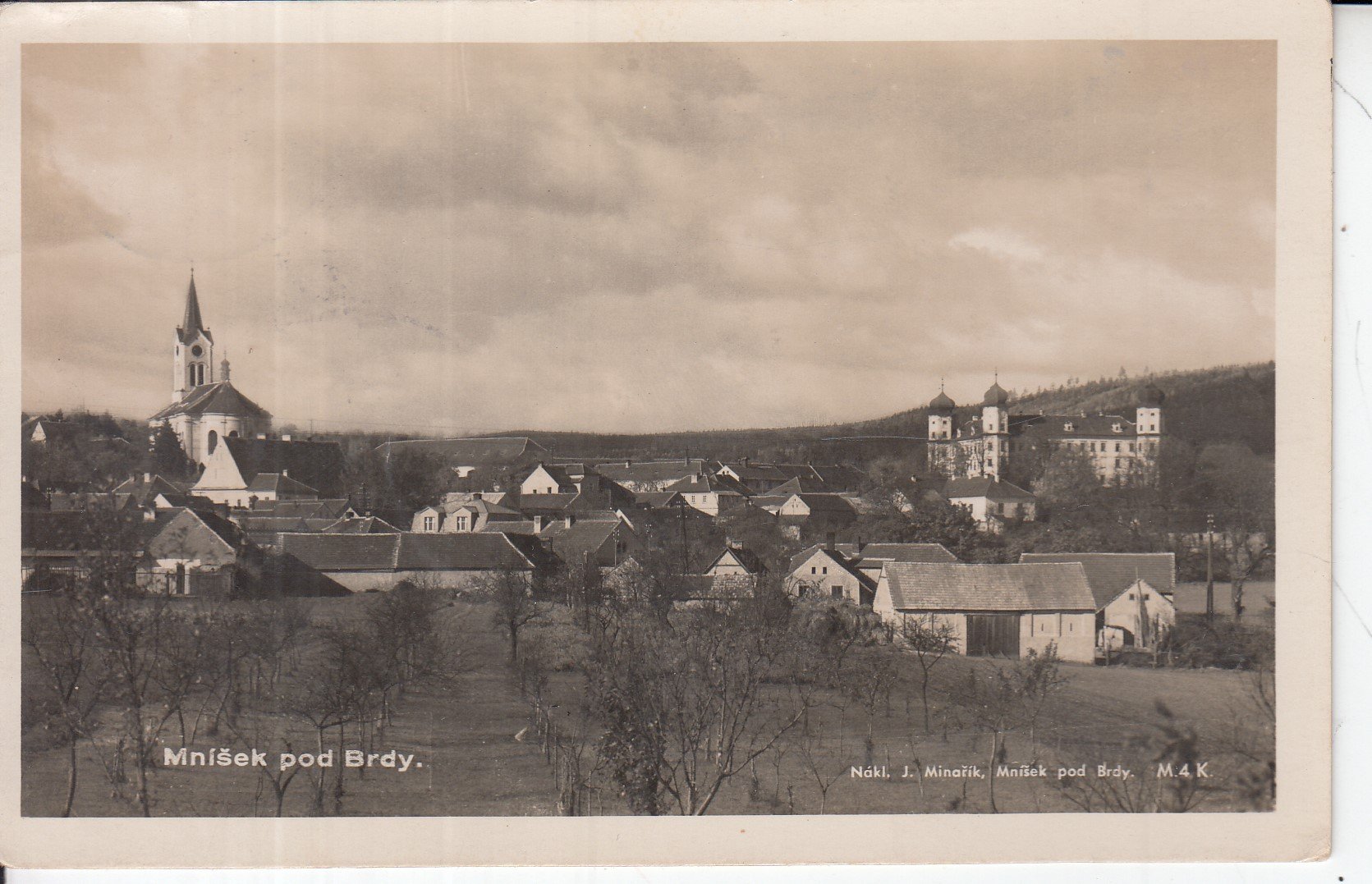 Mníšek pod Brdy / pohlednice