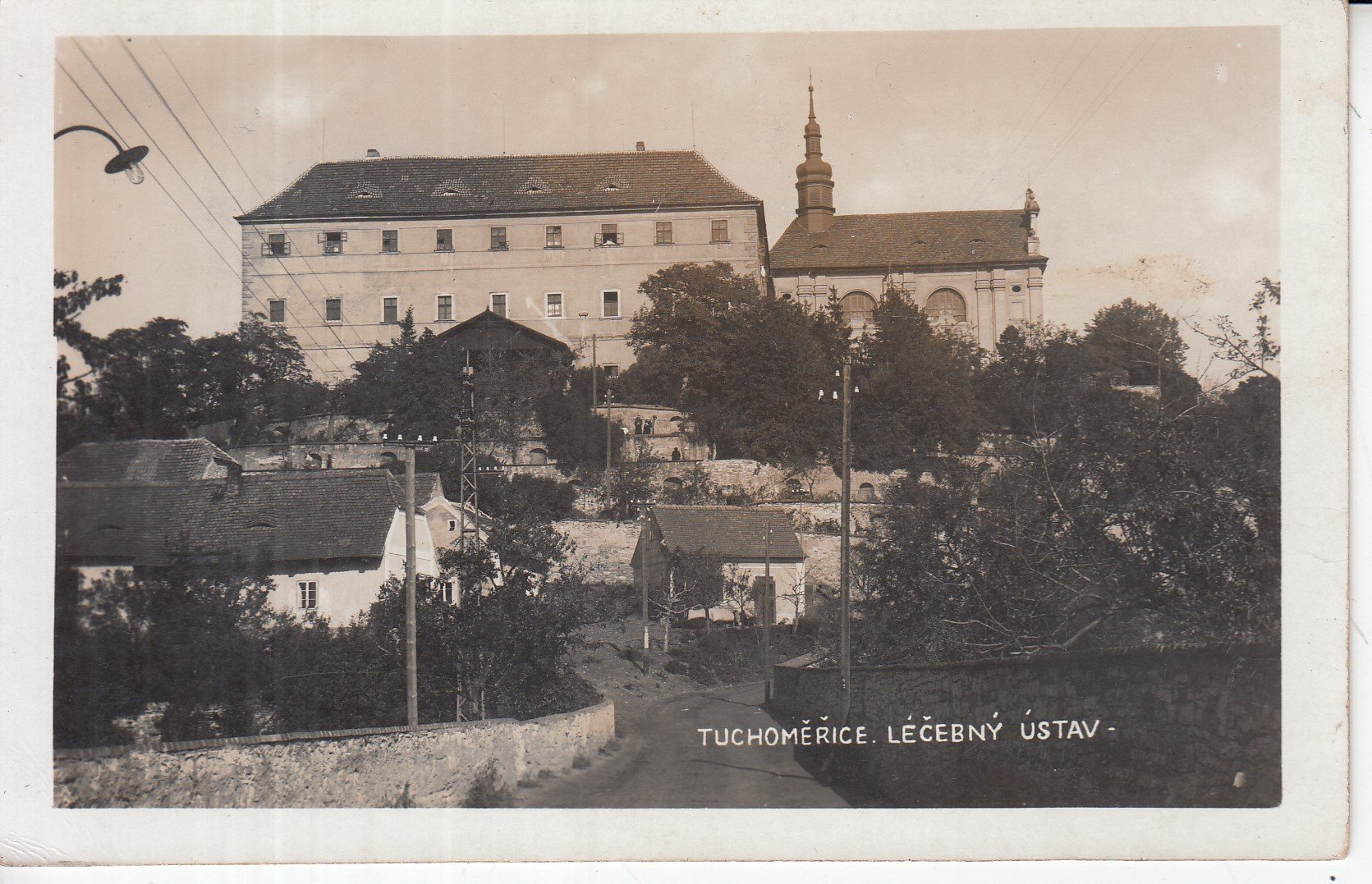 Tuchoměřice: Léčebný ústav / pohlednice