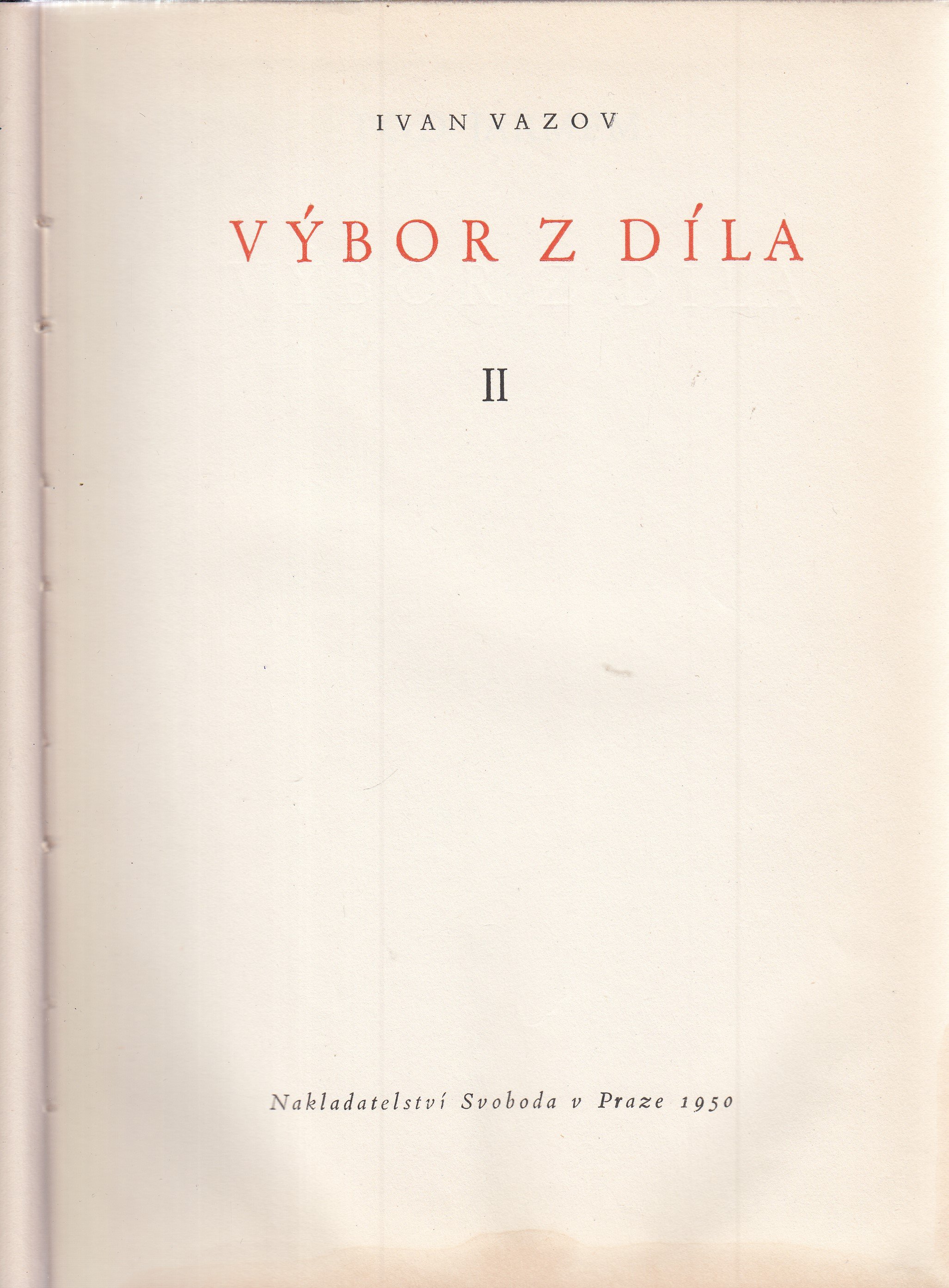 Výbor z díla - 2 svazky