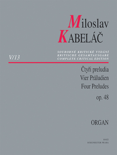 Miloslav Kabeláč Čtyři preludia op. 48