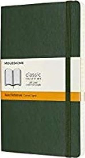 Zápisník Moleskine měkký, linkovaný, zelený L