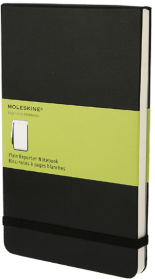 Zápisník Moleskine Volant 2ks - čistý, černý L