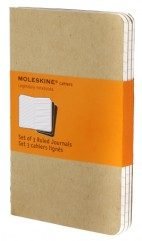 Notesy Moleskine 3 ks linkované karton S