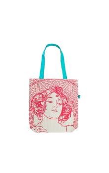 Plátěná taška Alfons Mucha – Ruby, Fresh Collection