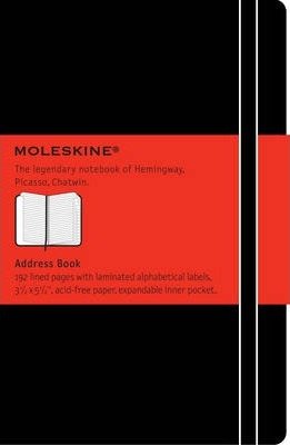Moleskine - adresář s
