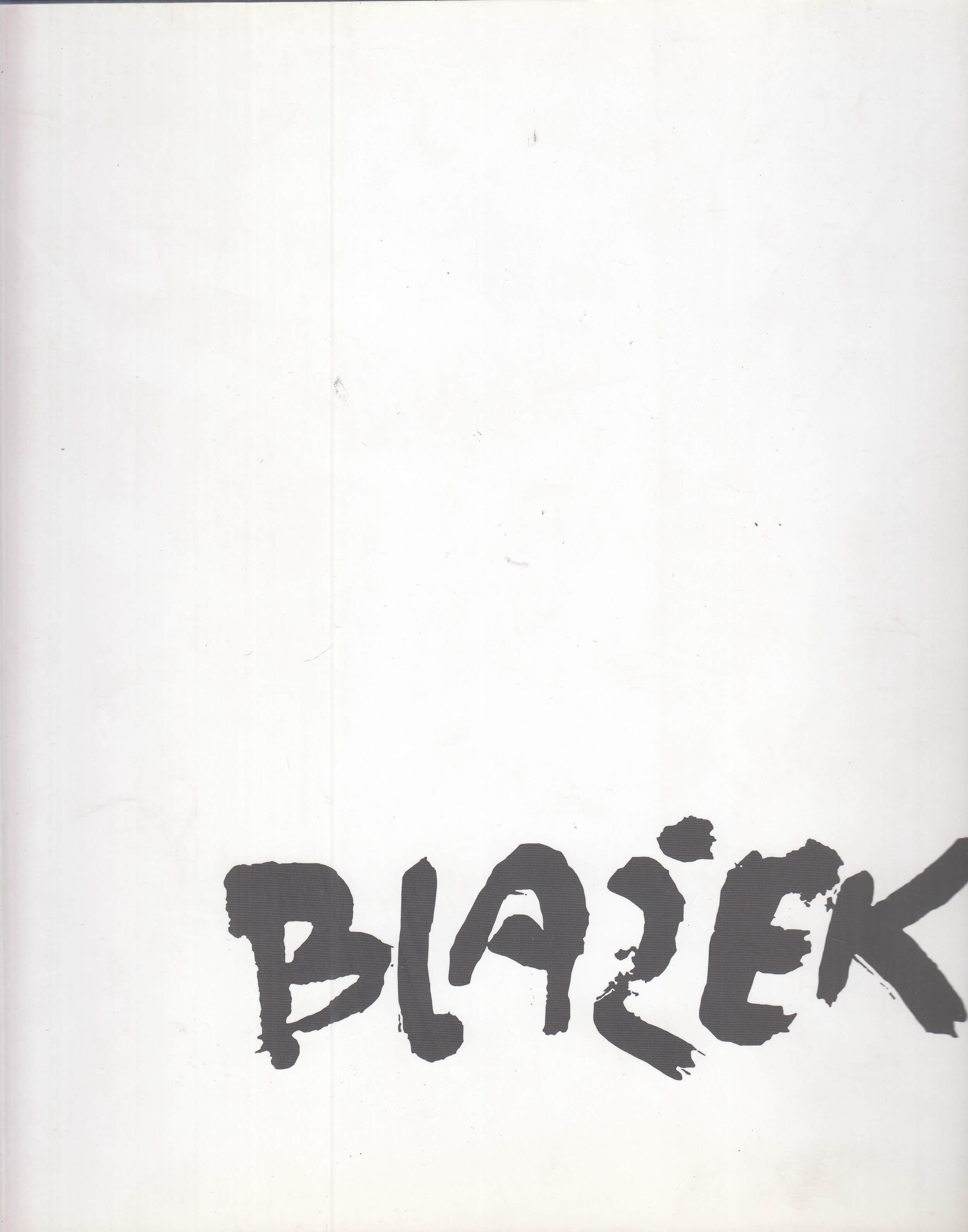 Blažek : katalog Michal Blažek