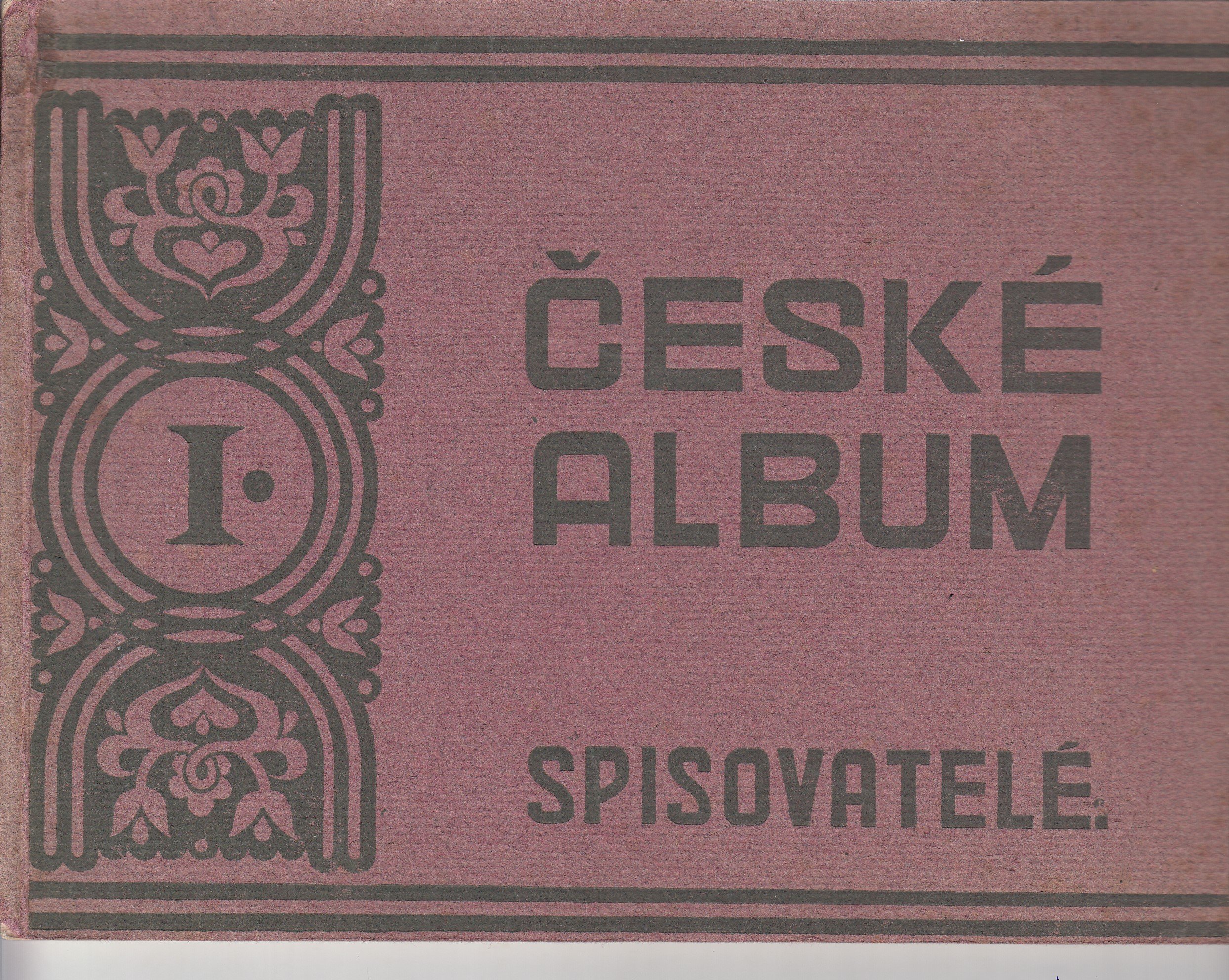 České album I. Spisovatelé