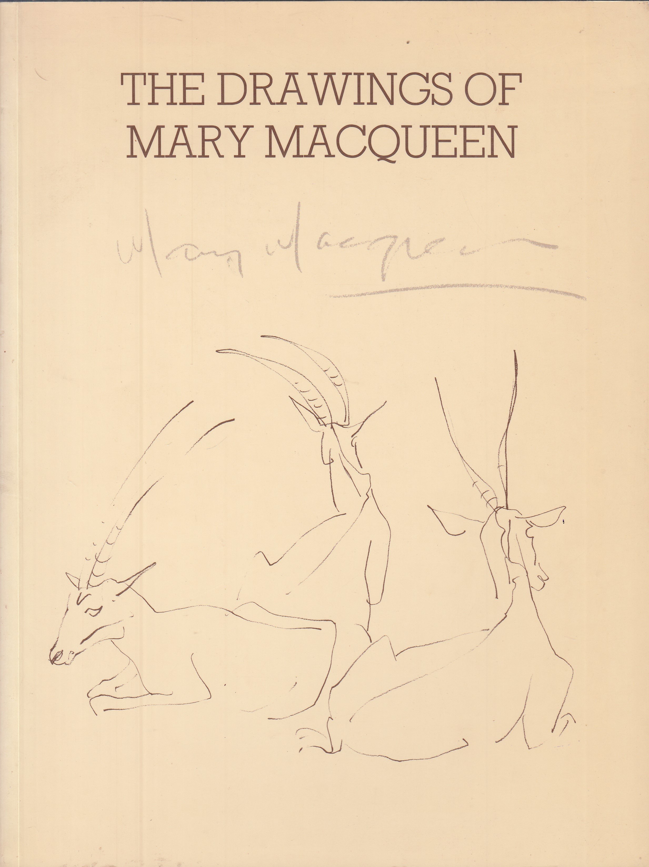 The Drawings of Mary Macqueen podpis