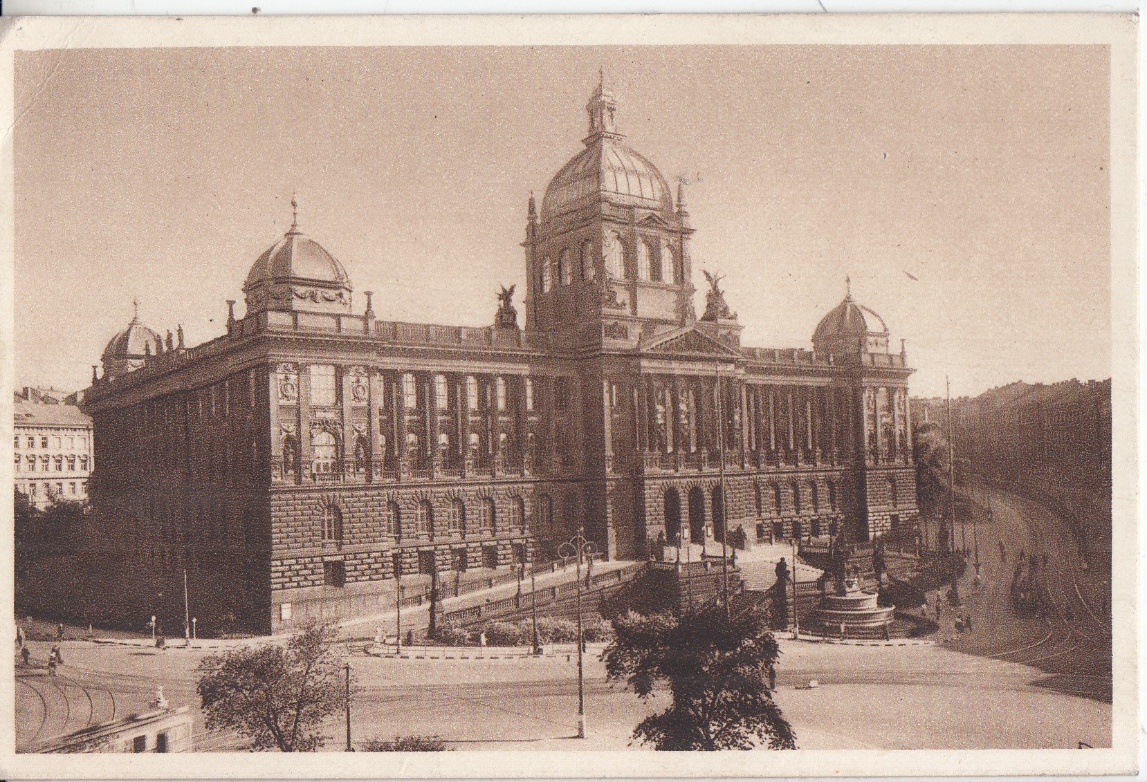 Národní muzeum - pohlednice